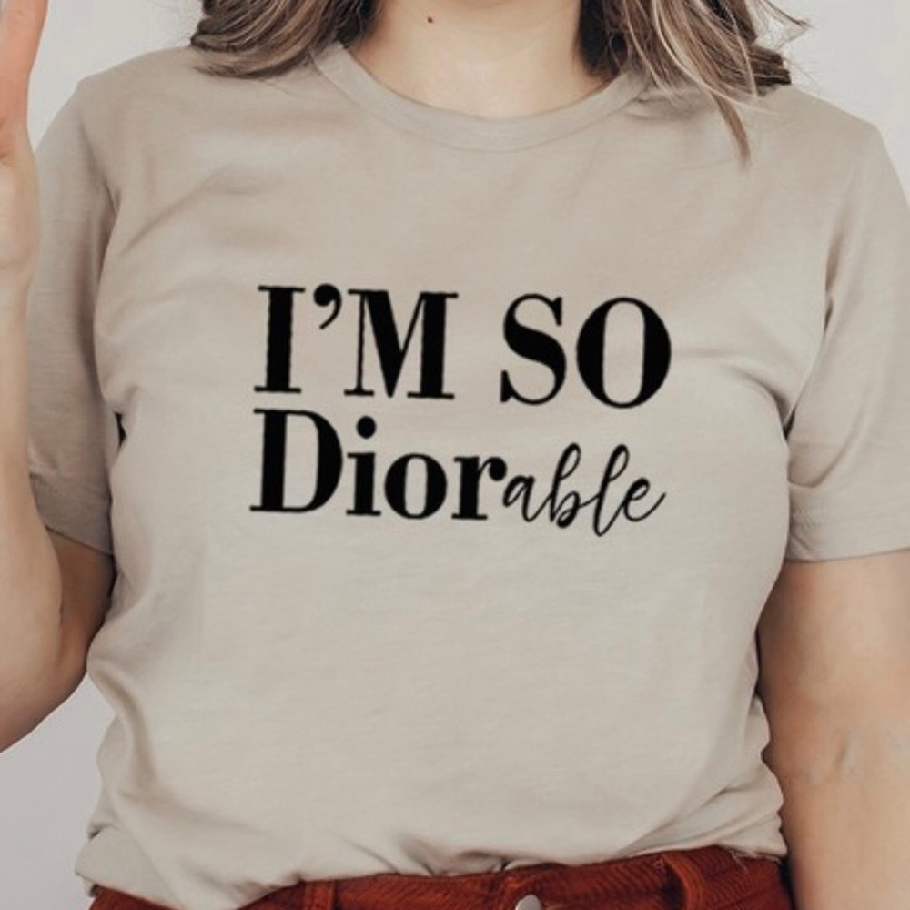 I’m So Dior able Short Sleeve Tee Shirt - Picture 2 of 4